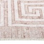 Alfombra lavable antideslizante beige 120x180 cm de , Alfombras - Ref: Foro24-337942, Precio: 35,80 €, Descuento: %