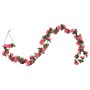 Guirnaldas de flores artificiales 6 uds rojo y rosa 240 cm de , Coronas y guirnaldas - Ref: Foro24-359068, Precio: 17,29 €, D...