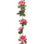 Guirnaldas de flores artificiales 6 uds rojo y rosa 240 cm de , Coronas y guirnaldas - Ref: Foro24-359068, Precio: 17,29 €, D...