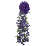 Guirnaldas de flores artificiales 3 uds morado oscuro 85 cm de , Coronas y guirnaldas - Ref: Foro24-359049, Precio: 18,71 €, ...