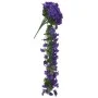 Guirnaldas de flores artificiales 3 uds morado oscuro 85 cm de , Coronas y guirnaldas - Ref: Foro24-359049, Precio: 18,71 €, ...