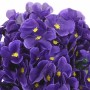 Guirnaldas de flores artificiales 3 uds morado oscuro 85 cm de , Coronas y guirnaldas - Ref: Foro24-359049, Precio: 18,89 €, ...