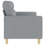 Sofá de 3 plazas de tela gris claro 180 cm de , Sofás - Ref: Foro24-359243, Precio: 272,09 €, Descuento: %