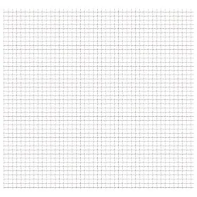 Lockiges Drahtgeflechtpaneel aus Edelstahl. 100x85 cm 11x11x2 mm von vidaXL, Zaunpaneele - Ref: Foro24-142287, Preis: 66,02 €...