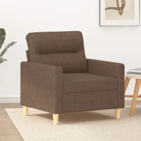 Sillón de tela marrón 60 cm de , Sofás - Ref: Foro24-359222, Precio: 141,01 €, Descuento: %