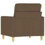 Sillón de tela marrón 60 cm de , Sofás - Ref: Foro24-359222, Precio: 141,01 €, Descuento: %