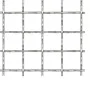 Lockiges Drahtgeflechtpaneel aus Edelstahl. 100x85 cm 11x11x2 mm von vidaXL, Zaunpaneele - Ref: Foro24-142287, Preis: 66,02 €...