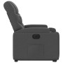 Sillón eléctrico reclinable elevable de tela gris oscuro en Sillones | Comprar online en Foru.es