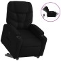 Sillón eléctrico reclinable elevable de tela negro en Sillones | Comprar online en Foru.es