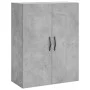 Concrete gray plywood tall sideboard 69.5x34x180 cm by , Sideboards - Ref: Foro24-3198117, Price: 129,82 €, Discount: %