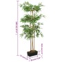 Árbol de bambú artificial con 760 hojas verde 120 cm de , Flora artificial - Ref: Foro24-358981, Precio: 71,77 €, Descuento: %