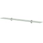 Estante flotante de cristal 90x10 cm 8 mm de vidaXL, Estantes y estanterías - Ref: Foro24-243776, Precio: 23,06 €, Descuento: %