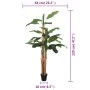Artificial banana tree 9 leaves green 120 cm by , artificial flora - Ref: Foro24-359000, Price: 56,81 €, Discount: %