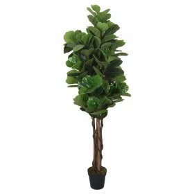 Artificial fiddle leaf fig tree 232 leaves green 180 cm by , artificial flora - Ref: Foro24-359014, Price: 106,79 €, Discount: %