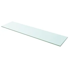 Klarglas-Regalplatte 100x25 cm von vidaXL, Regale und Regale - Ref: Foro24-243845, Preis: 30,79 €, Rabatt: %