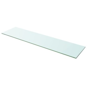 Panel de estante vidrio claro 100x25 cm de vidaXL, Estantes y estanterías - Ref: Foro24-243845, Precio: 32,74 €, Descuento: %