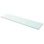Clear glass shelf panel 100x25 cm by vidaXL, Shelves and shelves - Ref: Foro24-243845, Price: 30,79 €, Discount: %