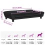 Cama para perros de terciopelo negra 100x50x21 cm en Camas para perros | Comprar online en Foru.es