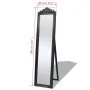 Espejo de pie estilo barroco negro 160x40 cm de vidaXL, Espejos - Ref: Foro24-243694, Precio: 91,67 €, Descuento: %