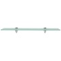 Estante flotante de cristal 60x10 cm 8 mm de vidaXL, Estantes y estanterías - Ref: Foro24-243757, Precio: 23,04 €, Descuento: %