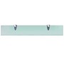 Estante flotante de cristal 60x10 cm 8 mm de vidaXL, Estantes y estanterías - Ref: Foro24-243757, Precio: 23,04 €, Descuento: %