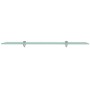 Estante flotante de cristal 80x20 cm 8 mm de vidaXL, Estantes y estanterías - Ref: Foro24-243783, Precio: 29,73 €, Descuento: %
