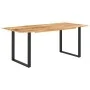 Mesa de comedor de madera maciza de acacia 180x90x76 cm de , Mesas de cocina y de comedor - Ref: Foro24-286472, Precio: 412,5...