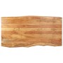 Mesa de comedor de madera maciza de acacia 180x90x76 cm de , Mesas de cocina y de comedor - Ref: Foro24-286472, Precio: 420,8...