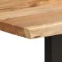 Mesa de comedor de madera maciza de acacia 180x90x76 cm de , Mesas de cocina y de comedor - Ref: Foro24-286472, Precio: 412,5...
