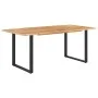 Mesa de comedor de madera maciza de acacia 180x90x76 cm de , Mesas de cocina y de comedor - Ref: Foro24-286472, Precio: 412,5...