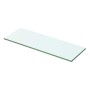 Panel de estante vidrio claro 50x12 cm de vidaXL, Estantes y estanterías - Ref: Foro24-243817, Precio: 16,48 €, Descuento: %