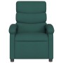 Sillón de masaje reclinable de tela verde oscuro de , Sillones - Ref: Foro24-371707, Precio: 231,58 €, Descuento: %