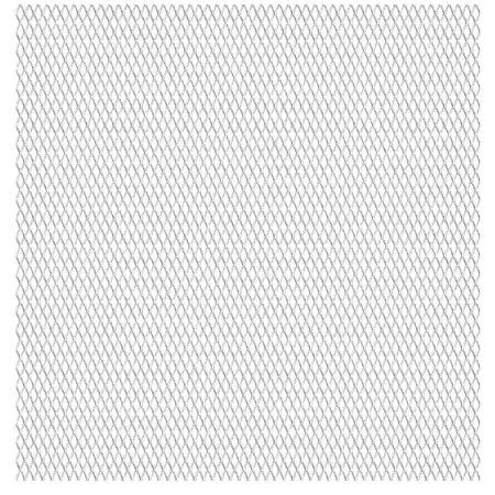 Gartenzaun aus Edelstahl 100x85 cm 45x20x4 mm von vidaXL, Zaunpaneele - Ref: Foro24-142285, Preis: 95,48 €, Rabatt: %