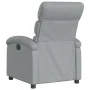 Sillón reclinable de tela gris claro de , Sillones - Ref: Foro24-371689, Precio: 182,96 €, Descuento: %