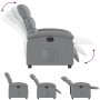 Sillón reclinable de tela gris claro de , Sillones - Ref: Foro24-371689, Precio: 185,70 €, Descuento: %