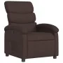 Dark Brown Fabric Recliner by , Armchairs - Ref: Foro24-371694, Price: 189,41 €, Discount: %