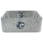 Lavabo de encimera rectangular cerámica multicolor 46x35,5x13cm de , Lavabos - Ref: Foro24-155074, Precio: 127,01 €, Descuent...