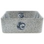 Lavabo de encimera rectangular cerámica multicolor 46x35,5x13cm de , Lavabos - Ref: Foro24-155074, Precio: 129,02 €, Descuent...