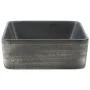 Rechteckiges schwarzbraunes Keramik-Aufsatzwaschbecken 46x35,5x13 cm von , Sinkt - Ref: Foro24-155076, Preis: 137,25 €, Rabat...