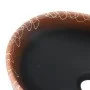 Black orange ceramic oval countertop sink 47x33x13cm by , Sinks - Ref: Foro24-155069, Price: 103,29 €, Discount: %