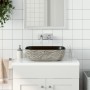 Lavabo encimera rectangular cerámica gris negro 48x37,5x13,5 cm de , Lavabos - Ref: Foro24-155097, Precio: 107,74 €, Descuent...