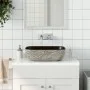Rectangular countertop washbasin gray black ceramic 48x37.5x13.5 cm by , Sinks - Ref: Foro24-155097, Price: 106,44 €, Discoun...