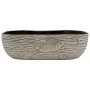 Rectangular countertop washbasin gray black ceramic 48x37.5x13.5 cm by , Sinks - Ref: Foro24-155097, Price: 106,44 €, Discoun...