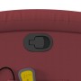 Sillón de masaje reclinable cuero sintético rojo tinto de , Sillones - Ref: Foro24-371724, Precio: 188,65 €, Descuento: %