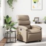 Sillón de masaje reclinable cuero sintético color capuchino de , Sillones - Ref: Foro24-371726, Precio: 252,76 €, Descuento: %
