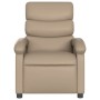 Sillón de masaje reclinable cuero sintético color capuchino de , Sillones - Ref: Foro24-371726, Precio: 252,76 €, Descuento: %
