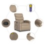 Sillón de masaje reclinable cuero sintético color capuchino de , Sillones - Ref: Foro24-371726, Precio: 252,76 €, Descuento: %