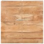 Mesa de centro de madera maciza de acacia 80x80x28 cm de , Mesas de centro - Ref: Foro24-323593, Precio: 176,97 €, Descuento: %