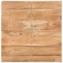 Mesa de centro de madera maciza de acacia 80x80x28 cm de , Mesas de centro - Ref: Foro24-323593, Precio: 187,84 €, Descuento: %