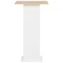 Sonoma white and oak high bar table 60x60x110 cm by , Kitchen and dining tables - Ref: Foro24-280209, Price: 85,55 €, Discoun...